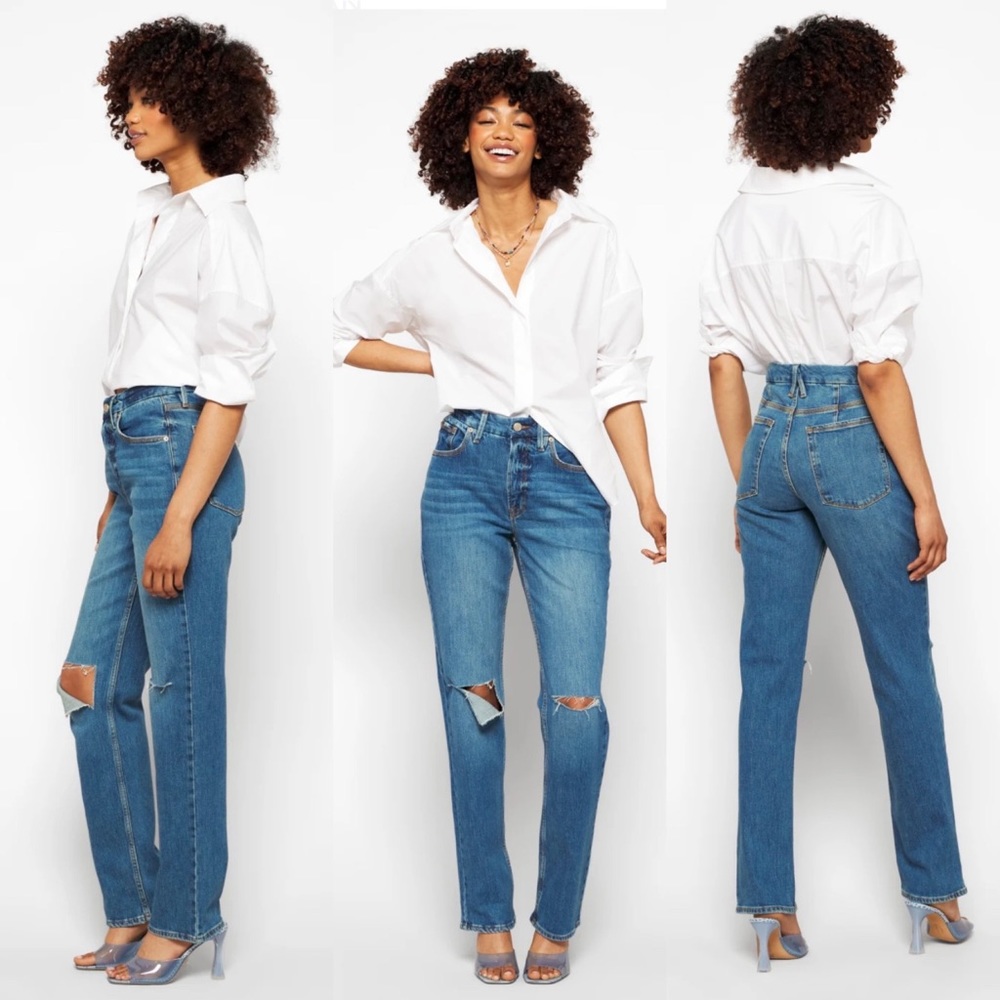 [GOOD AMERICAN] Good 90s Jean
